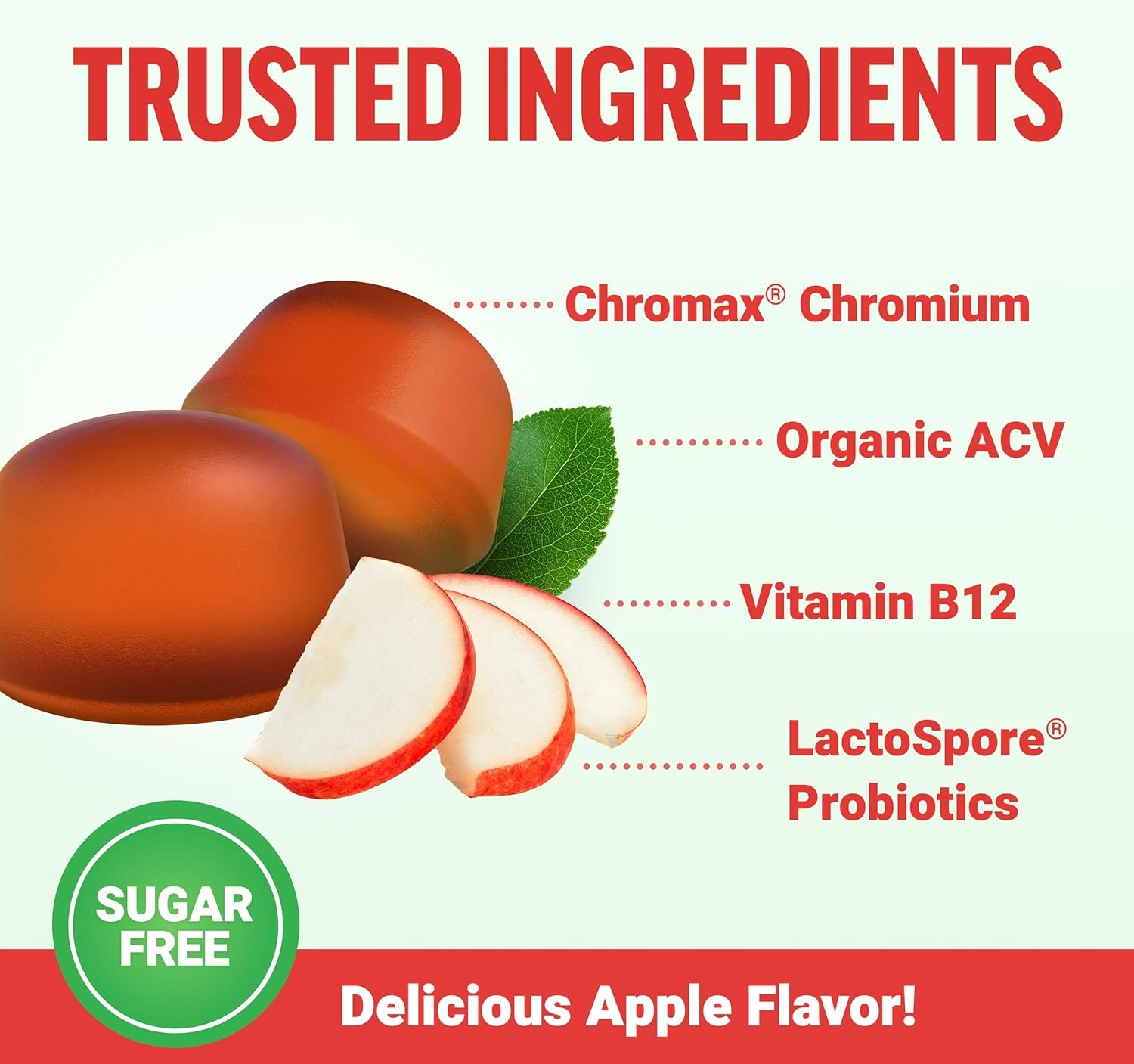 Probioslim Keto ACV Gummies, Organic Apple Cider Vinegar Gummies with Lactospore Probiotics & Prebiotics to Support Digestion, Metabolism, & Immune Health, 1 Net Carb, Apple Flavor, 240Ct
